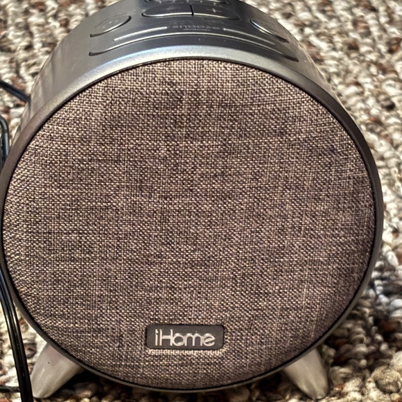 iHome Bluetooth Alarm Clock with USB Charging and Ambient Night Light, Digital A - Picture 2 of 4